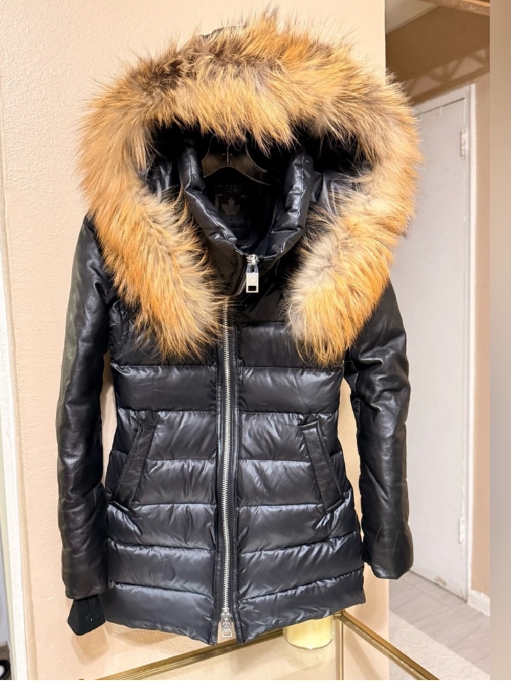 Nicole Benisti Coat w/ Real Fox Fur